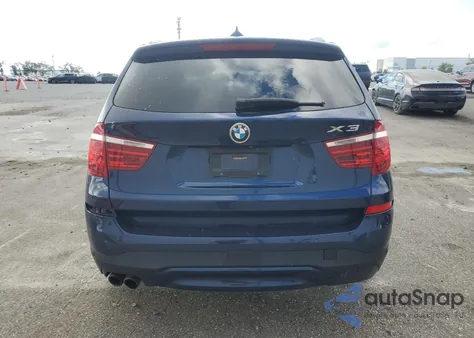 2016 BMW X3 Sdrive28I z USA, uszkodzony, nr VIN 5UXWZ7C58G0M83892